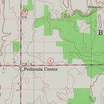 United States Geological Survey Baileys Harbor West, WI (1982, 24000-Scale) digital map