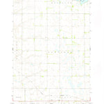 United States Geological Survey Baileys Lake, SD (1973, 24000-Scale) digital map