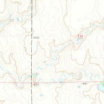 United States Geological Survey Baileys Lake, SD (1973, 24000-Scale) digital map