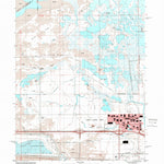 United States Geological Survey Baileys Lake, UT (1997, 24000-Scale) digital map