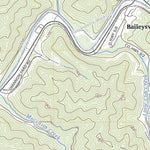 United States Geological Survey Baileysville, WV (2023, 24000-Scale) digital map