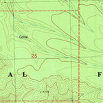 United States Geological Survey Baily Points, NM (1981, 24000-Scale) digital map