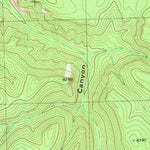 United States Geological Survey Baily Points, NM (1981, 24000-Scale) digital map
