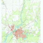 United States Geological Survey Bainbridge, GA (1974, 24000-Scale) digital map