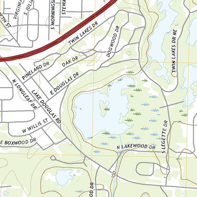 United States Geological Survey Bainbridge, GA (2020, 24000-Scale) digital map
