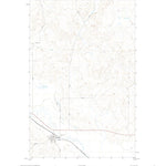 United States Geological Survey Bainville, MT (2020, 24000-Scale) digital map