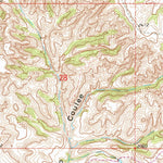 United States Geological Survey Bainville SE, MT-ND (1968, 24000-Scale) digital map