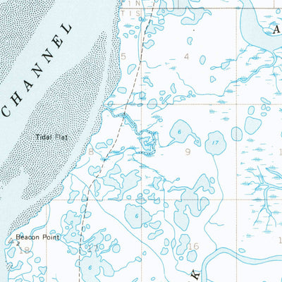 United States Geological Survey Baird Inlet A-1, AK (1954, 63360-Scale) digital map