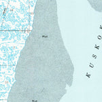 United States Geological Survey Baird Inlet A-2, AK (1954, 63360-Scale) digital map