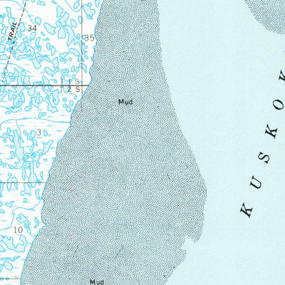 United States Geological Survey Baird Inlet A-2, AK (1954, 63360-Scale) digital map