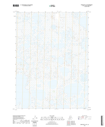 United States Geological Survey Baird Inlet A-4 SE, AK (2020, 25000-Scale) digital map