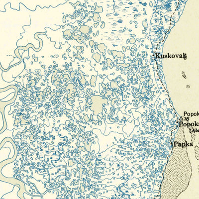 United States Geological Survey Baird Inlet, AK (1951, 250000-Scale) digital map