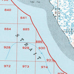 United States Geological Survey Baird Inlet, AK (1954, 250000-Scale) digital map