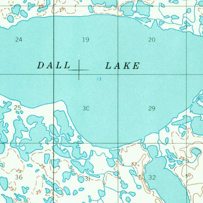 United States Geological Survey Baird Inlet B-4, AK (1954, 63360-Scale) digital map