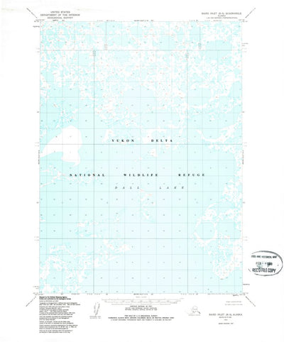 United States Geological Survey Baird Inlet B-5, AK (1953, 63360-Scale) digital map
