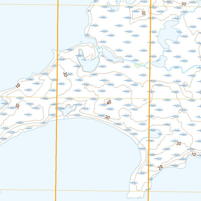 United States Geological Survey Baird Inlet B-6 NW, AK (2020, 25000-Scale) digital map
