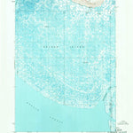 United States Geological Survey Baird Inlet B-8, AK (1954, 63360-Scale) digital map