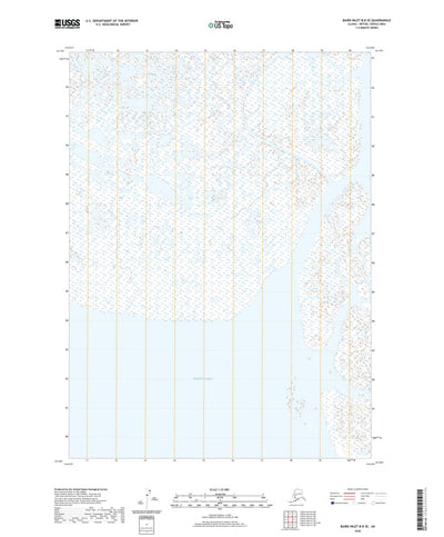 United States Geological Survey Baird Inlet B-8 SE, AK (2020, 25000-Scale) digital map