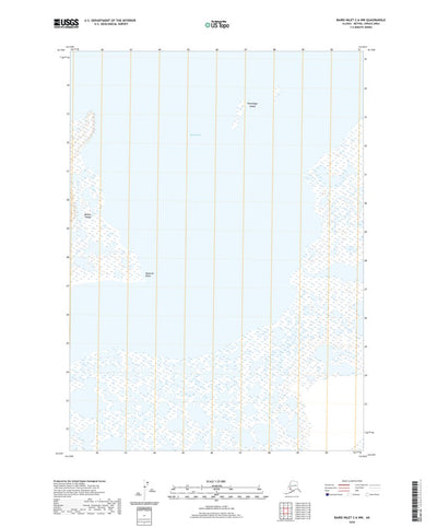 United States Geological Survey Baird Inlet C-6 NW, AK (2020, 25000-Scale) digital map