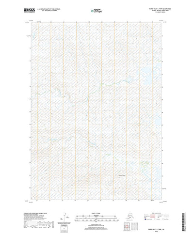 United States Geological Survey Baird Inlet C-7 NW, AK (2020, 25000-Scale) digital map