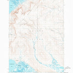 United States Geological Survey Baird Inlet C-8, AK (1954, 63360-Scale) digital map