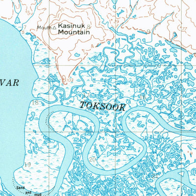 United States Geological Survey Baird Inlet C-8, AK (1954, 63360-Scale) digital map