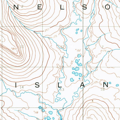 United States Geological Survey Baird Inlet C-8, AK (1954, 63360-Scale) digital map