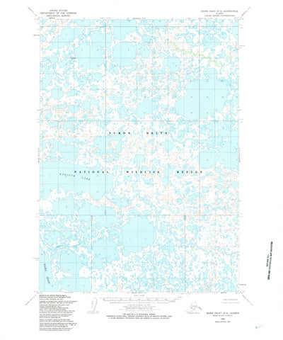 United States Geological Survey Baird Inlet D-4, AK (1954, 63360-Scale) digital map