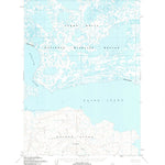 United States Geological Survey Baird Inlet D-7, AK (1954, 63360-Scale) digital map