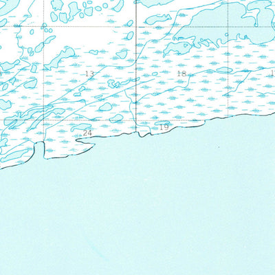 United States Geological Survey Baird Inlet D-7, AK (1954, 63360-Scale) digital map