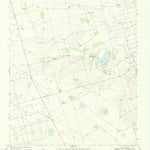 United States Geological Survey Baird Lake, TX (1968, 24000-Scale) digital map