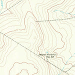 United States Geological Survey Baird Lake, TX (1968, 24000-Scale) digital map