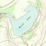 United States Geological Survey Baird Lake, TX (1968, 24000-Scale) digital map