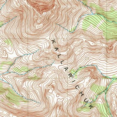 United States Geological Survey Baird Mountains A-3, AK (1955, 63360-Scale) digital map