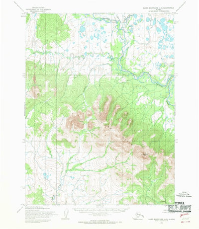 United States Geological Survey Baird Mountains A-5, AK (1955, 63360-Scale) digital map