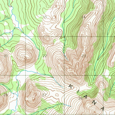United States Geological Survey Baird Mountains A-5, AK (1955, 63360-Scale) digital map