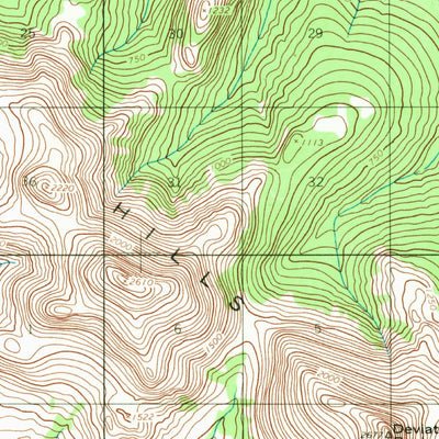 United States Geological Survey Baird Mountains A-5, AK (1955, 63360-Scale) digital map