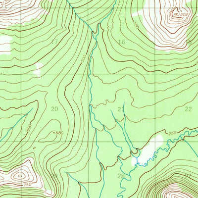 United States Geological Survey Baird Mountains A-6, AK (1955, 63360-Scale) digital map