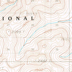 United States Geological Survey Baird Mountains B-1, AK (1990, 63360-Scale) digital map