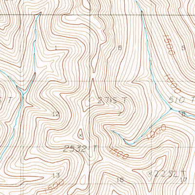 United States Geological Survey Baird Mountains B-1, AK (1990, 63360-Scale) digital map