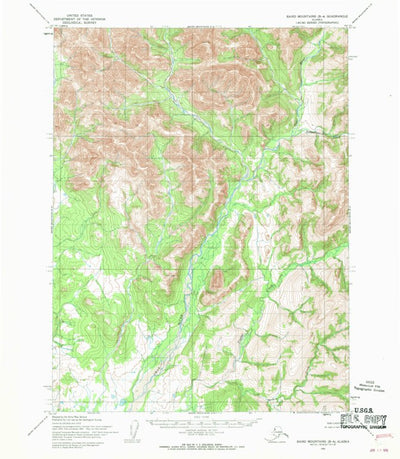 United States Geological Survey Baird Mountains B-4, AK (1955, 63360-Scale) digital map