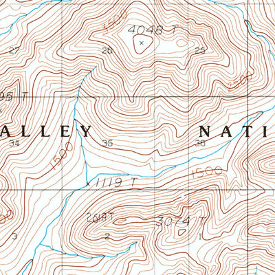 United States Geological Survey Baird Mountains C-1, AK (1990, 63360-Scale) digital map