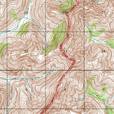 United States Geological Survey Baird Mountains C-3, AK (1955, 63360-Scale) digital map