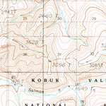 United States Geological Survey Baird Mountains D-1, AK (1990, 63360-Scale) digital map