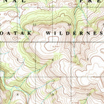 United States Geological Survey Baird Mountains D-3, AK (1955, 63360-Scale) digital map