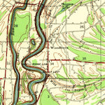 United States Geological Survey Baird, MS (1940, 62500-Scale) digital map