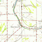 United States Geological Survey Baird, MS (1967, 62500-Scale) digital map