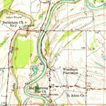 United States Geological Survey Baird, MS (1967, 62500-Scale) digital map