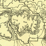 United States Geological Survey Baird, TX (1932, 125000-Scale) digital map
