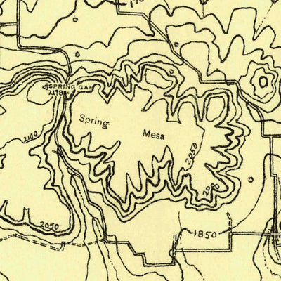 United States Geological Survey Baird, TX (1932, 125000-Scale) digital map